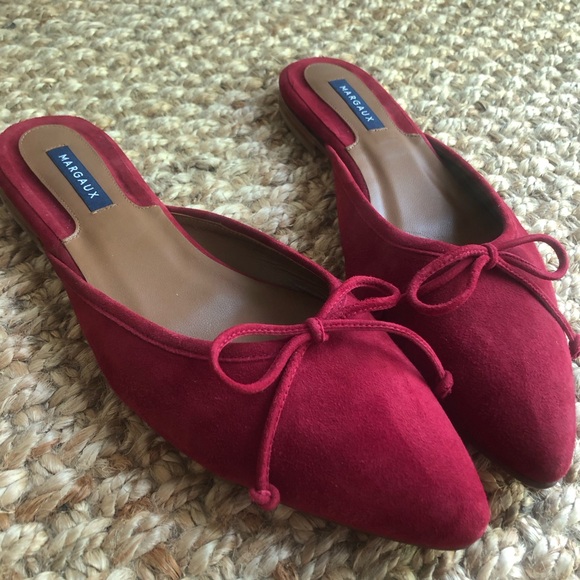 New: Margaux New York Ballet Mule in Suede. Handmade in Spain. Size 41 - Picture 2 of 12